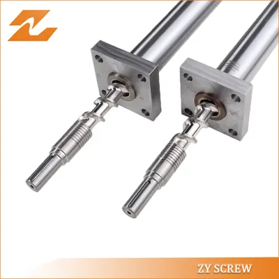 PE Extrusion Screw Barrel Extruder Screw Barrel Bimetallic Screw Barrel