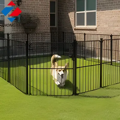 Heavy Duty Rust Proof Hot Dipped Galvanized Steel Dog Run Fence for Outdoor Yard