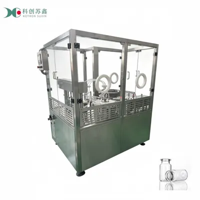 Full Automatic Aseptic Sterile Vial Liquid Filling Stoppering Sealing Machine for Biotechnology