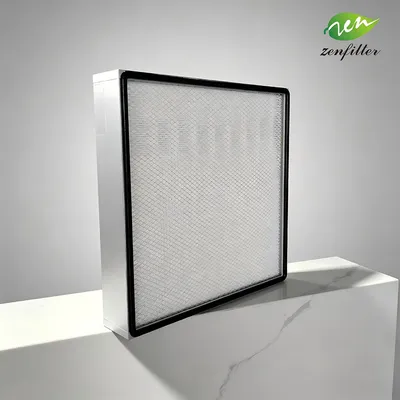 Low Air Leakage Mini Pleat HEPA Filter for Sterile Operating Room Air System