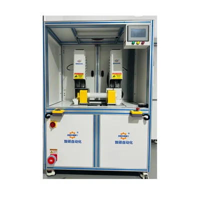 Ultrasonic Double Head Pleated Filter Element Trimming Machine