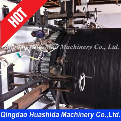 HDPE Drainage Pipe Production Machine Plastic Extrusion Line