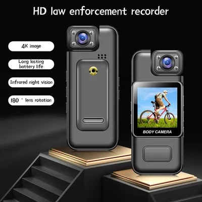 Digital 4K HD Image Loop Video Recording Body Mini Camera Recorder 128GB