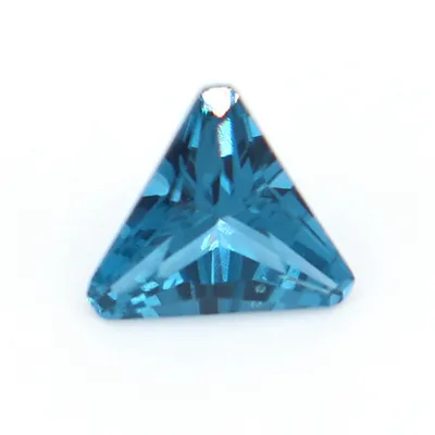 Triangle Shape 120# Spinel Aquamarine Gemstone
