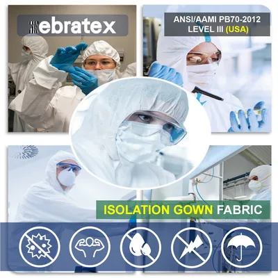 PPE Suit Fabric / Disposable Protective Fabric