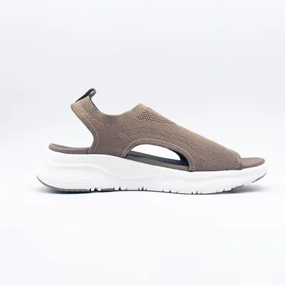 Wholesale Summer Flyknit Sandals for Women - Ergonomic EVA/TPR Dual-Material Sole Design Footwear