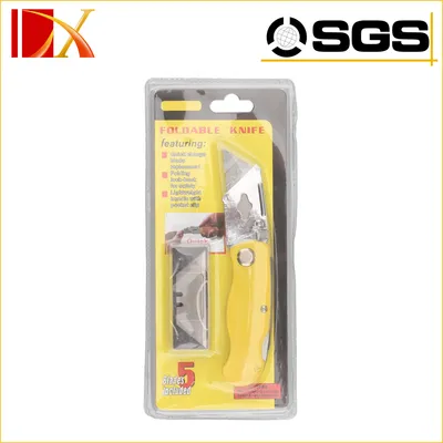 19mm Carbon Steel Replaceable Blade Folding Cutter Utility Knife