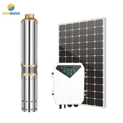 Deep Well Solar Water Pump Kit with Solar Panel