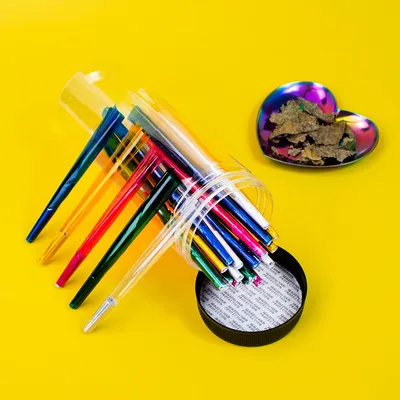 Eco-Friendly Rolling Paper Smoking Accessory Cellophane Rolling Cone