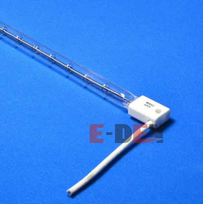 Clear Single Tube Quartz Lamp for Industry Process