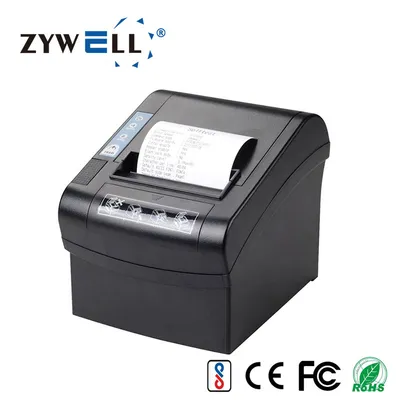 Thermal Printer Paper Receipt Printer Zy802 USB Serial Cheap Ticket Printer for Shop Business