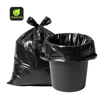 Leak-Proof Design Lavender Scented Trash Can Liners, Black 13 Gallon Tall Kitchen Garbage Bags for Hefty Trash Bin