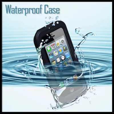 Mobile Phone Cellphone Waterproof Case Cover for Apple iPhone 4 4G 5 5g 5s 5c Accessory