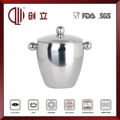 Stainless Steel Small Metal Buckets with Lid
