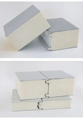 Low Thermal Conductivity PU Foam Sandwich Panel Energy Saving Cold Room