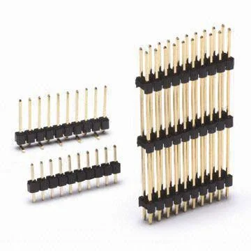 1.27mm 2.0mm 2.54mm Pitch DIP Type Socket Terminal Single Row 8 Pins Connector Pin Header