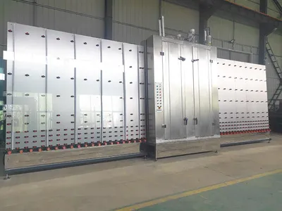 Vertical Glass Drying Washing Machine Low Price Glass Washing Machine Open Top