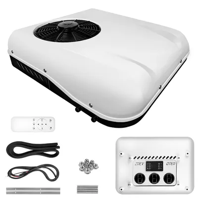 Electric Parking AC Car Air Conditioner for Truck Caravan Vehicle Bus 12V / 24V DC Power