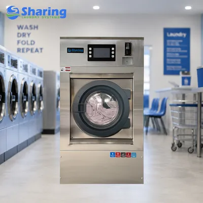 Coin Operated Laundry Washing Machine for Hotel Apartment and Dormitory Laundry Rooms