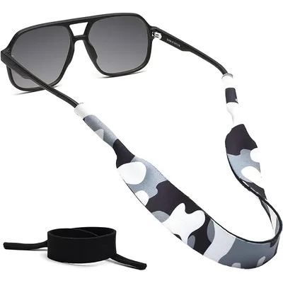 Carson Floating Eyewear Retainer with Lightweight Foam-Core Technology - Graphite