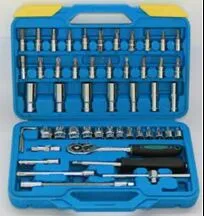 53PCS Mirror/Matte Surface Socket and Hex Key Wrench Set