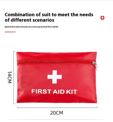 CE Factory Direct Approved Small Size Promotional Pocket Mini First Aid Kit Small Bag