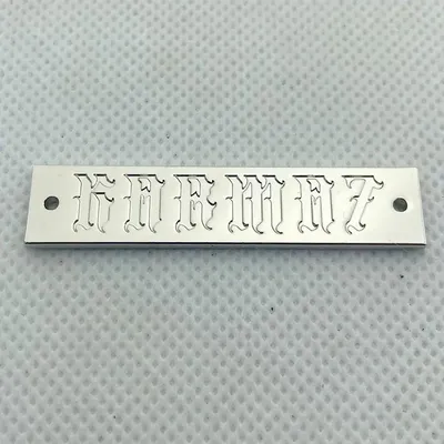 Neostar Wholesale Gold Color Brand Logo Custom Metal Labels Tags for Clothing