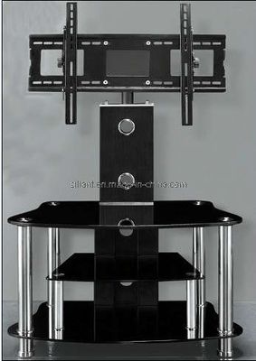 Modern Style Plasma TV Stand,New Living Room Furniture,New Design LCD Glass TV Stand (TV1143B)