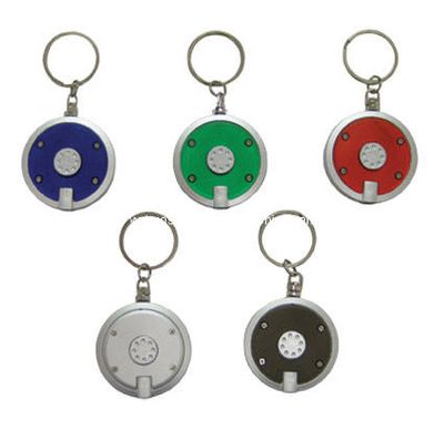 Plastic Key Tag With LED Light (ZS-960)