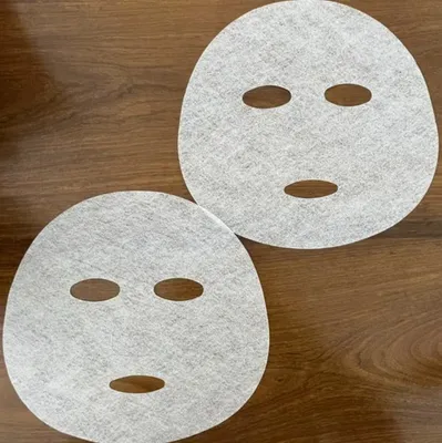 Custom Cosmetics Ice Feeling Cool Silk Mask Cloth Hydrating Skin Friendly Facial Face Non-Woven Fabrics Dry Sheet Masks for Skin Care