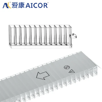 Laboratory Sample Cup Plastic Cuvette Multicell 12 Position Finland Konelab for 20/20cx/Prime 30 and 60 Analyzer