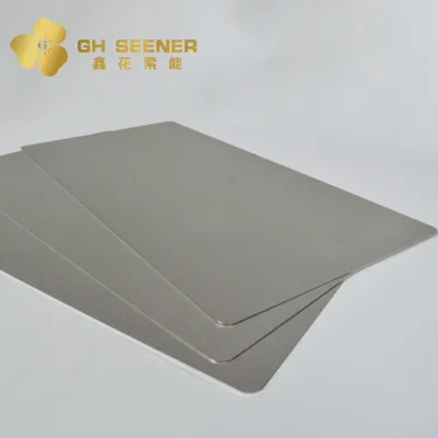 Sintered Titanium Porous Plate for Producing Hydrogen