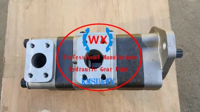 23b-60-11102 Hydraulic Gear Pump for Grader Gd611A-1/Gd605A-5/Gd521A-1/Gd663A-2
