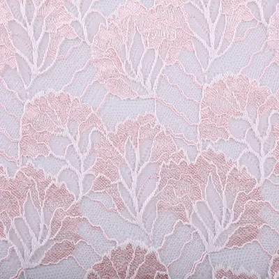Polyester and Nylon Two-Component Spring and Summer Fashion Lace Fabric