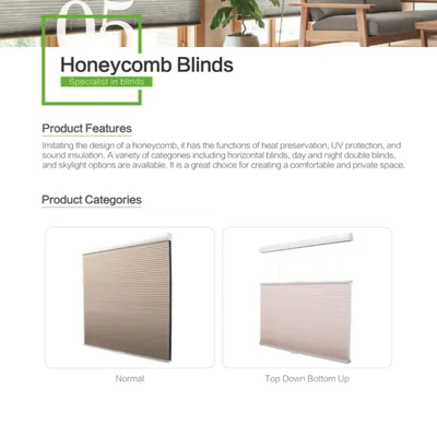 Premium Honeycomb Blinds: Cordless Motorized for Chic Homes