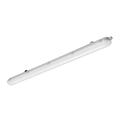 5 FT 50W LED Triple Proof Light Fixture Installed in Warehouse, Workshop, Parking Garage