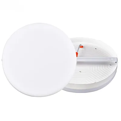 Hotel Home Office 18W 24W 36W 48W Frameless Surface Mounted Round Square Ceiling LED Panel Light