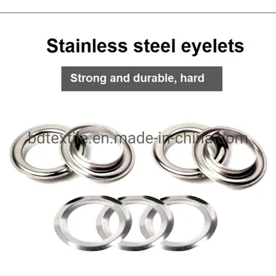 Plating Eyelets for Clothing Shoes Curtain Stainless Eyelets for Garment