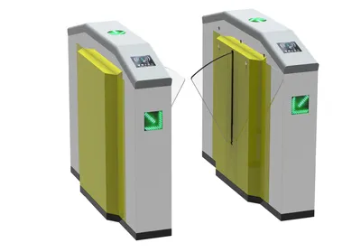 Security Pedestrian Access Control Turnstile Gate with Access Control Card