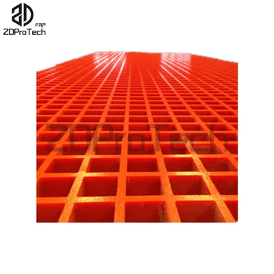 Customized Quality Assurance FRP Grating Fiberglass Walkway From Zdprotech