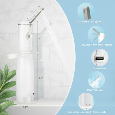 High Pressure Travel Bidet: Ultimate Rechargeable Hygiene Solution