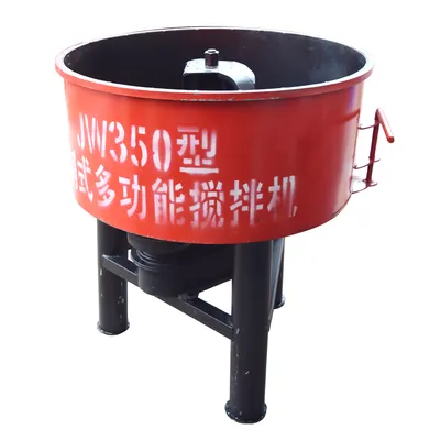 Hot Sale Vertical Flat Automatic Concrete Mortar Mixer Drum Mixer for Construction Work