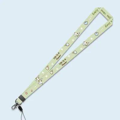 Custom Cheap Lanyard with Phone Holder for ID Card Display