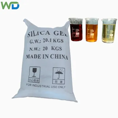 High-Quality Pure Silica Gel Sand Sorbent for Black Industrial Oil Decolorization