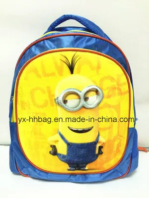 Min Ion School Backpack for School Large Book Bag