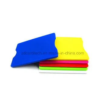 Hard Plastic HIPS Safe Guard Blocking Credit Card Holder