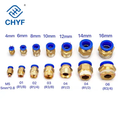 Factory Wholesale Pneumatic Quick Connector PC Straight Quick Fittings Quick Connector