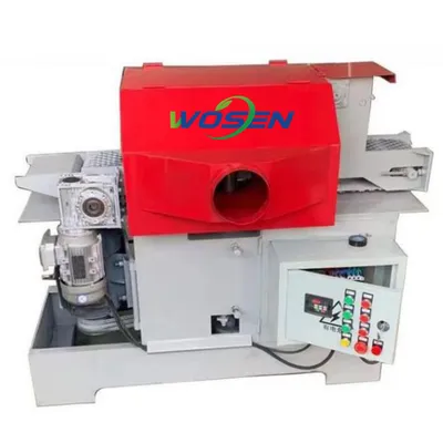 Twin Blade Circular Sawmill Wood Cutting Multiple Blade Saw Machine
