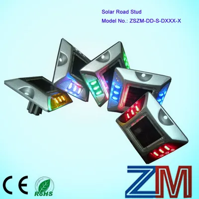 Good-Looking Solar Road Stud / LED Road Marker with Reflective Sheet