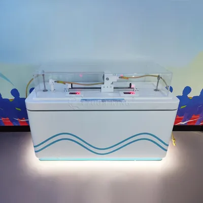 Tug of War: Interactive Science Exhibit Physics and Motion Interactive Model Device Relationship Between Force Game Exhibit Customized Exhibits